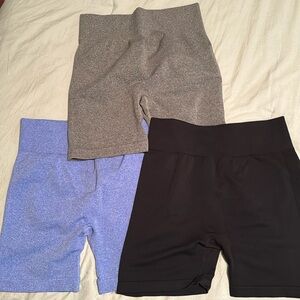 3 pack of biker shorts